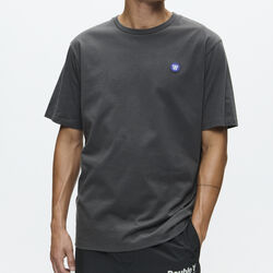 WWAce T-shirt , gray pinstripe, Wood Wood