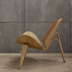 CH07 Skalstolen, olieret eg/cognac, Carl Hansen & S&oslash;n