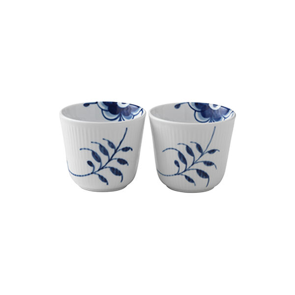 Blå Mega Riflet termokop 26 cl, 2 stk Blå Mega Riflet termokop 26 cl, 2 stk, Royal Copenhagen