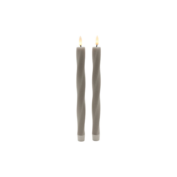 Sille Twist LED lys, warm gray, Sirius Home