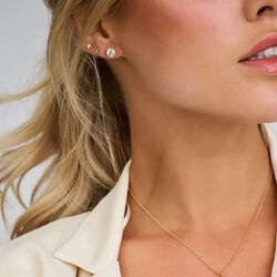 ROMANCE ØRERINGE, forgyldt, Spirit Icons