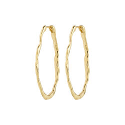 TIMBER hoops, guldbelagt, Pilgrim