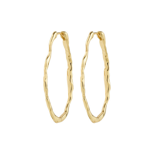 TIMBER hoops, guldbelagt, Pilgrim