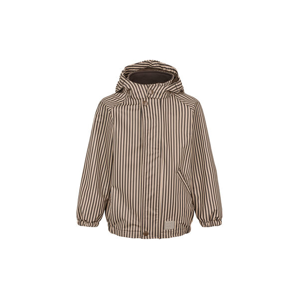 Oddy Rainwear Set, brown stripe, MarMar Copenhagen