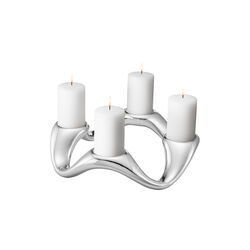 Cobra lysestage til bloklys, Georg Jensen