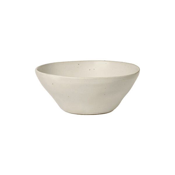 Flow Bowl, off-white speckle, Ferm Living