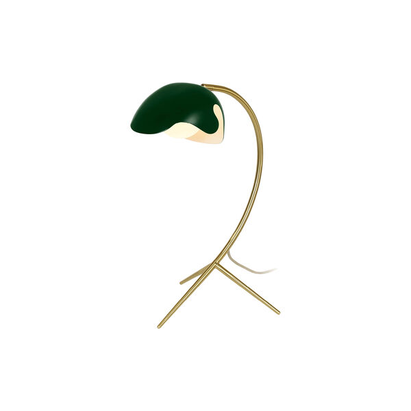 PS38 bordlampe, green/brass PS38 bordlampe, green/brass, ATBO