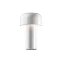 Bellhop bordlampe, hvid, Flos