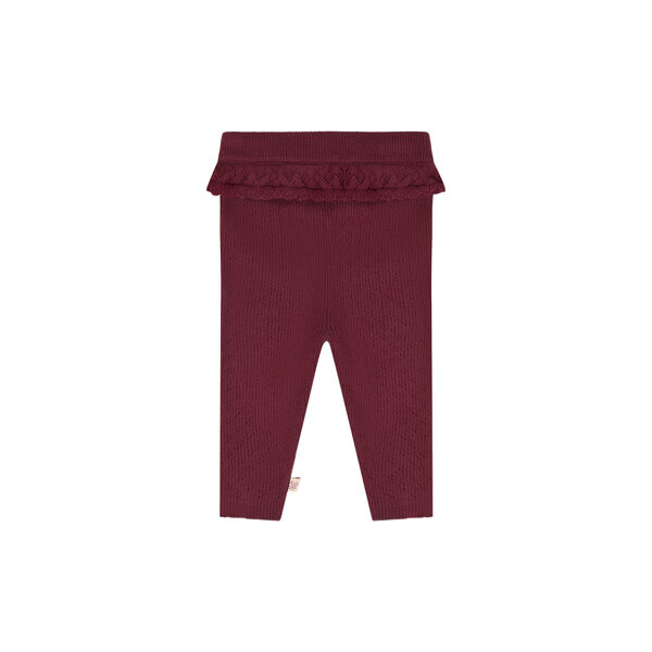 HCLisa Knit Rib, maroon, Hust & Claire