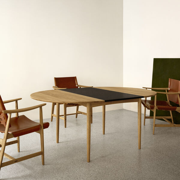 BM0121I till&aelig;gsplade, sort, Carl Hansen & S&oslash;n