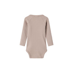Belito LS Wrap Bodysuit, soft beige, MarMar Copenhagen