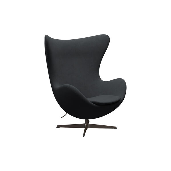 &AElig;gget&trade; 3316 loungestol, Christianshavn 1173 grey/brown bronze, Fritz Hansen