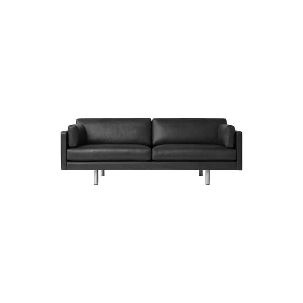 EJ 220-A 3-pers. sofa, sort, Fredericia Furniture