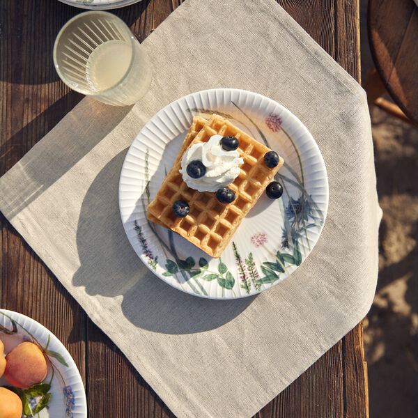 Hammersh&oslash;i Summer tallerken &Oslash; 22 cm, coastal flower, K&auml;hler