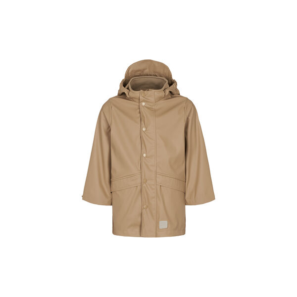 October Long Rain Jacket, sepia brown, MarMar Copenhagen