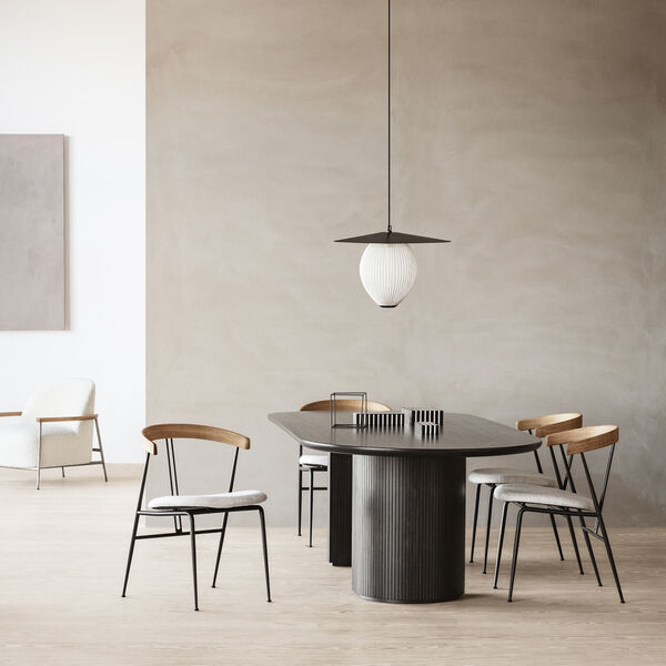 Satellite Pendant, cream white semi matt, GUBI