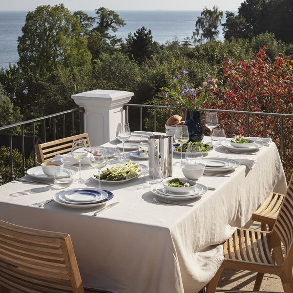 KOPPEL middagstallerken 27 cm, hvid, Georg Jensen