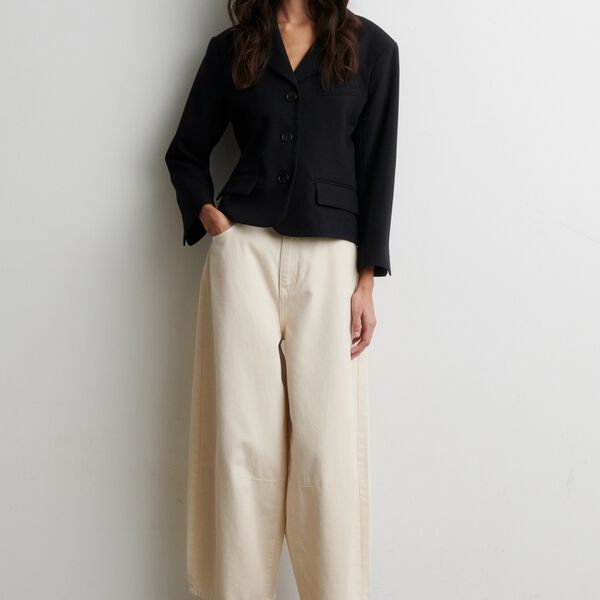 Sella Short Blazer, black, Second Female