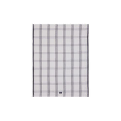 Linen/Cotton Kitchen Towel, white/black, Lexington