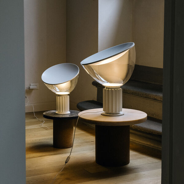 Taccia bordlampe, white, Flos