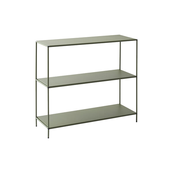 Shelf Low, green Shelf Low, green, Abstracta® System