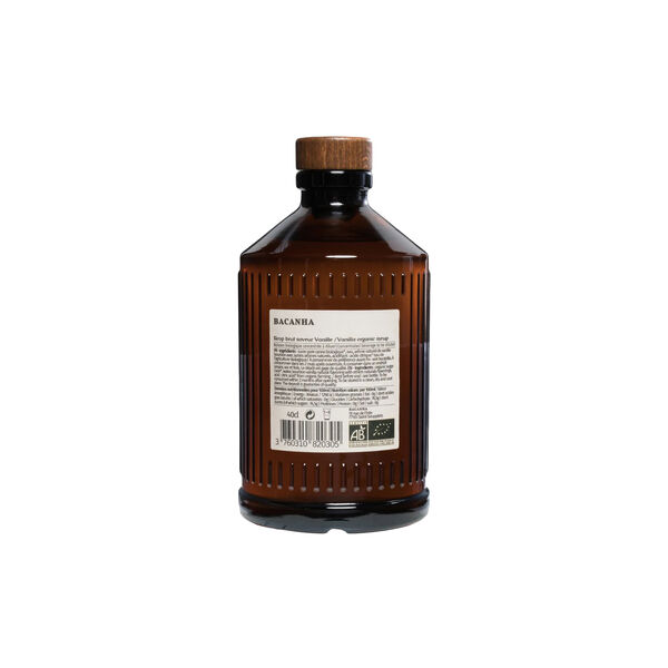 Økologisk sirup - Vanilje Økologisk sirup - Vanilje, Bacanha