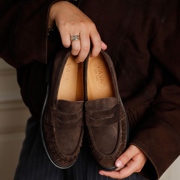 Fae Sarah Loafers, sierra corvino, VIA VAI