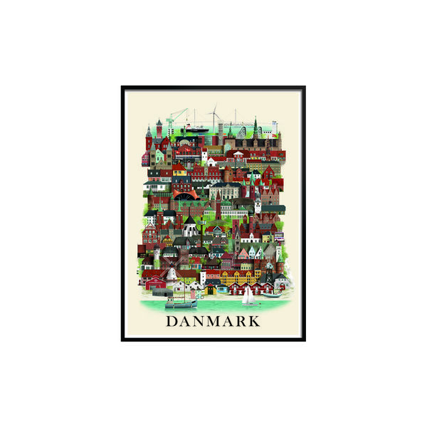 Danmark plakat, Martin Schwartz