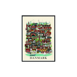 Danmark plakat Danmark plakat, Martin Schwartz