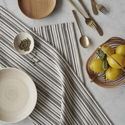 Viskestykke, small stripes, By Mogensen