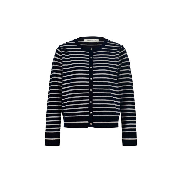 Cardigan, dark blue striped, Sofie Schnoor
