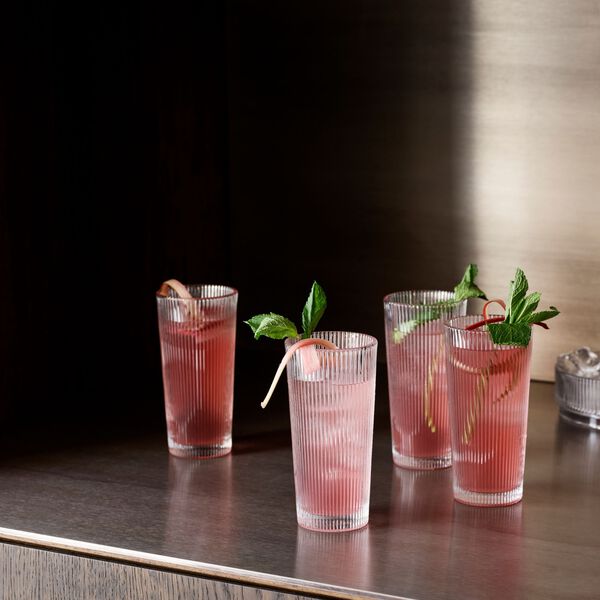 Pilastro long drink glas 4 stk. Pilastro long drink glas 4 stk., Stelton