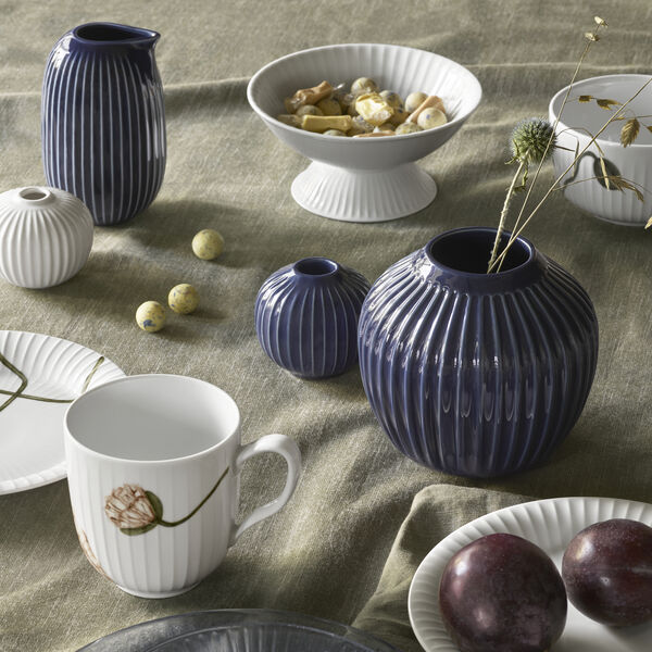 Hammershøi lysestage, indigo, Kähler