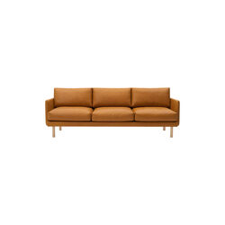 Emo 3-pers. sofa, Dakar Cognac/naturolieret eg, Bruunmunch Furniture