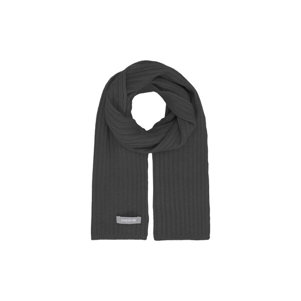 Sara tørklæde, dark grey, CARE BY ME