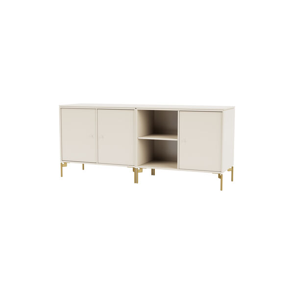 SAVE lav skænk med ben i messing, 158 oat SAVE lav skænk med ben i messing, 158 oat, Montana Furniture
