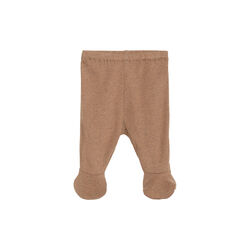 Newborn Pants w. Feet, almond, Serendipity
