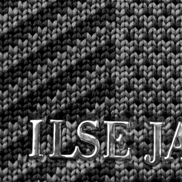 Knitted Makeup Bag, black gun metal, Ilse Jacobsen Hornb&aelig;k