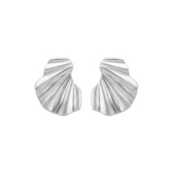 Wave øreringe Medium, sølv, ENAMEL Copenhagen