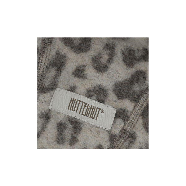 Bonnet Wool Fleece Jacquard, camel melange, HUTTEliHUT