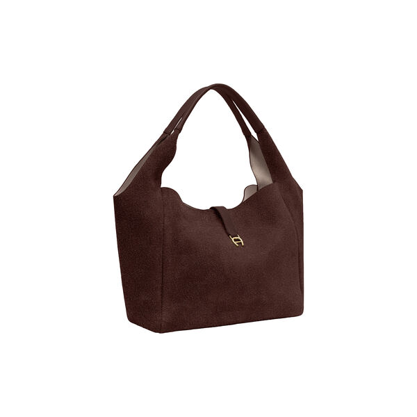 Zaira Hobo Bag  | Medium | Soil Brown | Skuldertaske, Aigner
