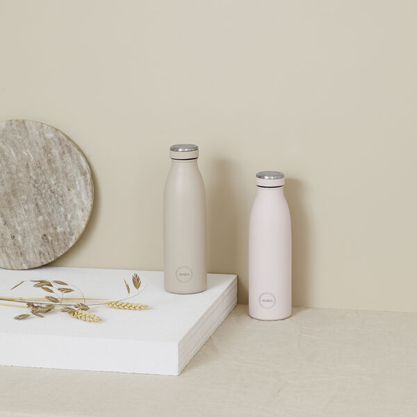Drikkeflaske, cream beige, AYA&IDA