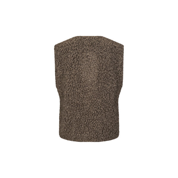 VadaLL Vest SL, dark mokka, Lollys Laundry