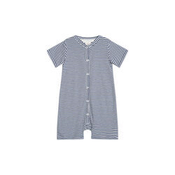 Baby Short Suit Stripe, navy/offwhite, Serendipity