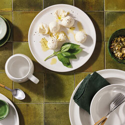 Coupe middagstallerken 27 cm, white Coupe middagstallerken 27 cm, white, Le Creuset