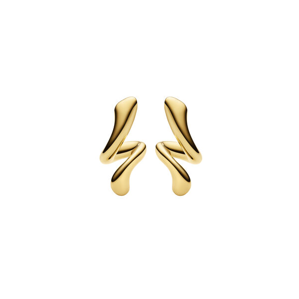 Coil Curl Studs, guld Coil Curl Studs, guld, Maria Black