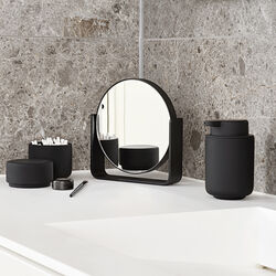 Bordspejl med 5 x forst&oslash;rrelse, black, Zone Denmark