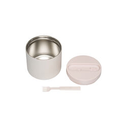 Termo rejsemadkasse, pastel beige, Design Letters