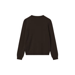 Charlie strik, bark melange, Studio Feder