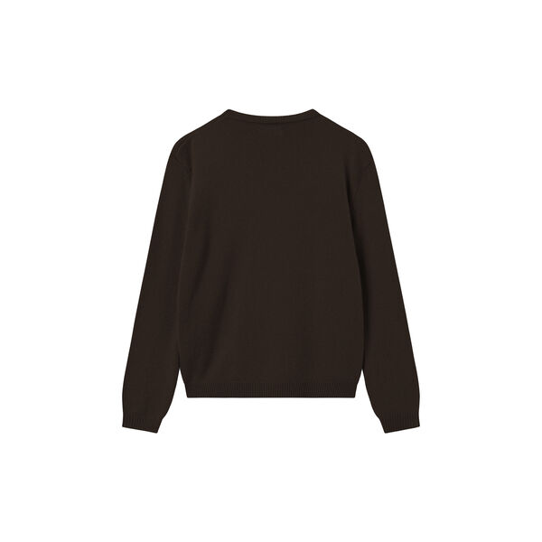 Charlie strik, bark melange, Studio Feder